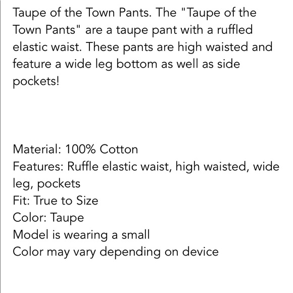 Pinch NWT Pants (too long for me) - Picture 9 of 9